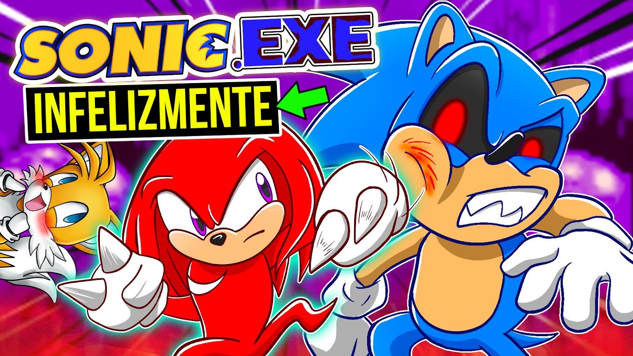 SONIC.EXE! A Creepypasta mais famosa dos jogos de TERROR! A história d