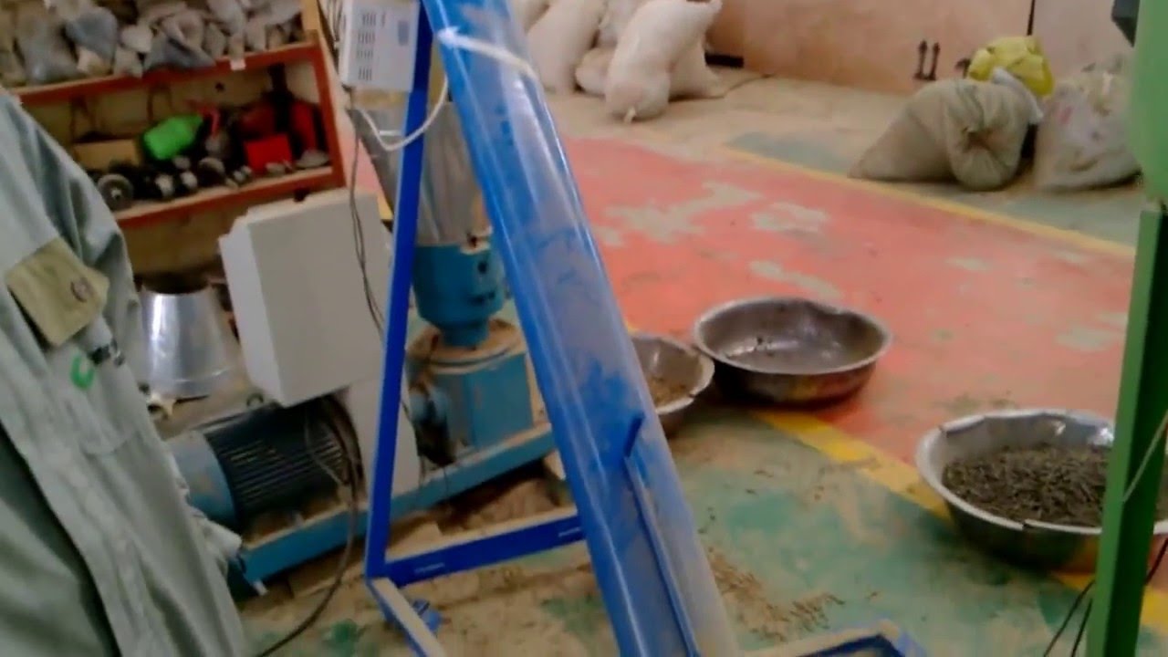 home using Pellets mill working plant,small pellet  production line