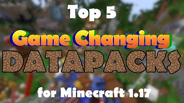 Top 5 GAME CHANGING Datapacks for Minecraft 1.17