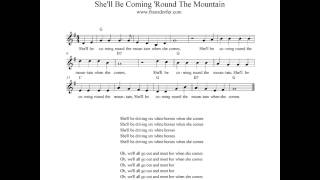 She'll Be Coming Round The Mountain - instrumental Resimi