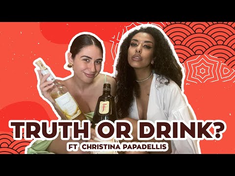 TRUTH OR DRINK ft Christina Papadellis | Elena Mariposa