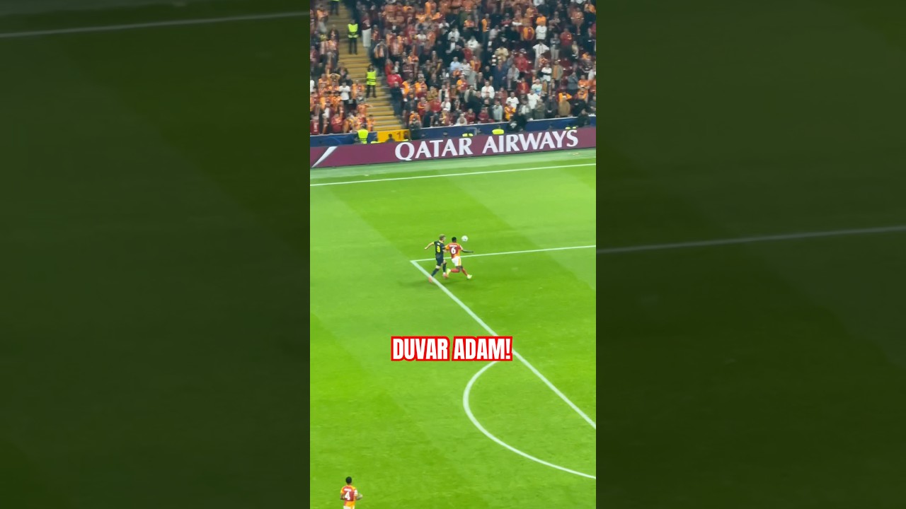 🟡🔴Davinson Sanchez’in Savunma Müdahalesi Enfes!