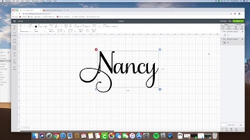 Using the Samantha Font on Cricut Design Space