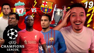 MAREA FINALA UCL FC BARCELONA VS LIVERPOOL CARIERA CU FC BARCELONA 19 / FIFA 22 ROMANIA 