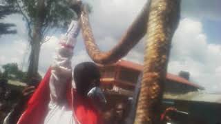 Mchawi akamatwa na Nyoka Kubwa