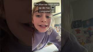 funny viralshort funnyshorts advertising apple wanneer mijn oma op de mac (?️ computer) zit?