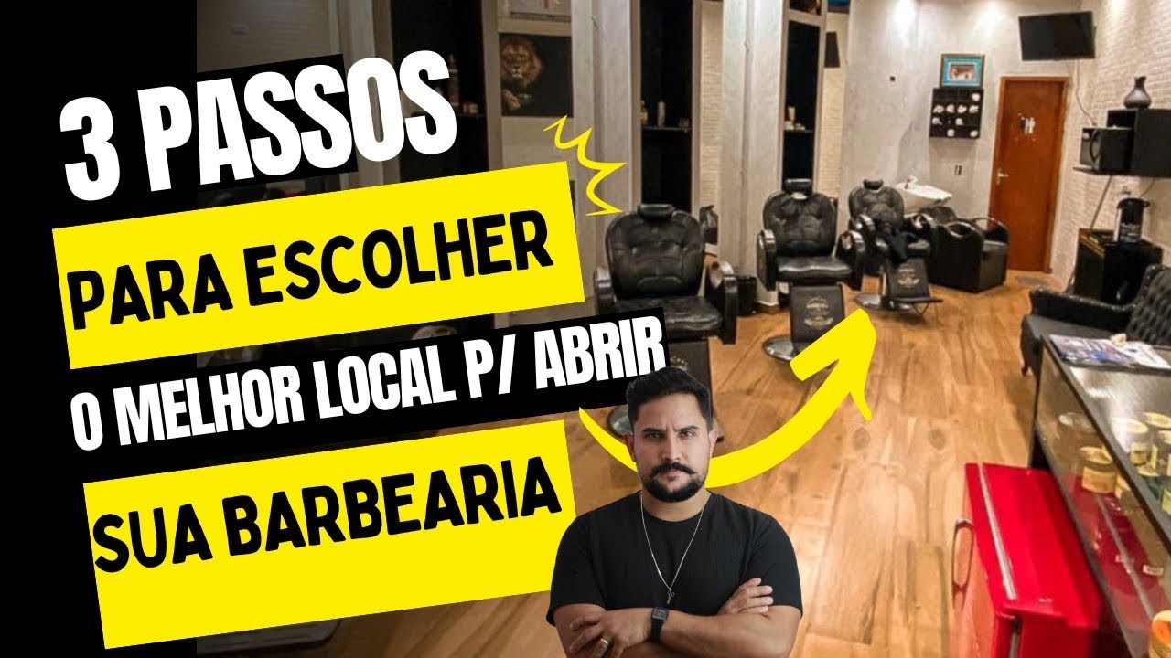 Qual é o melhor localização para abrir uma barbearia - YouTube
