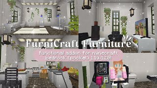 FurniCraft Furniture [functional addon] Minecraft Bedrock (Pocket) 1.20! :: 🍂 500+ items ♡.°₊ˎˊ˗ screenshot 1