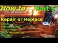 Part 5   Ford 641 tractor repair. Hydraulic Pump Rebuild