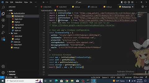 Creating an HTML, CSS, and JavaScript Todo App with Firebase Integration
