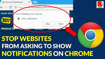 How to Stop Websites from Asking to Show Notifications on Google Chrome