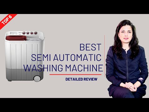 Video: Halvautomatiske Vaskemaskiner (52 Bilder): Hva Betyr Det? Reparere. Hvordan Bruke Og Hvordan Skiller Halvautomatiske Modeller Seg Fra Automatiske Modeller?