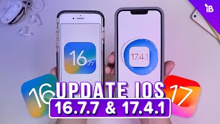 Banyak Perbaikan Bugs !! iOS 16.7.7 & iOS 17.4.1 RIlis Resmi