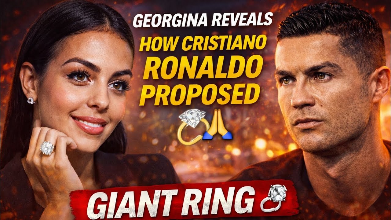 Cristiano Ronaldo Proposed to Georgina Reveals 💍 Giant Ring & Emotional Moment 