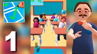 Teacher Simulator (by Kwalee) Gameplay Walkthrough 1-5 Days (Android) screenshot 1