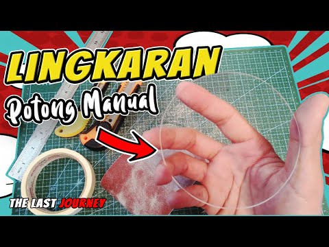 Video: Bagaimana cara memotong lingkaran plexiglass?