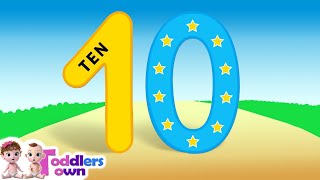 Celebrity Count to 10 Chant | Learn Numbers 1 to 10 | Learn Counting Numbers | Toddlers Town Wealth