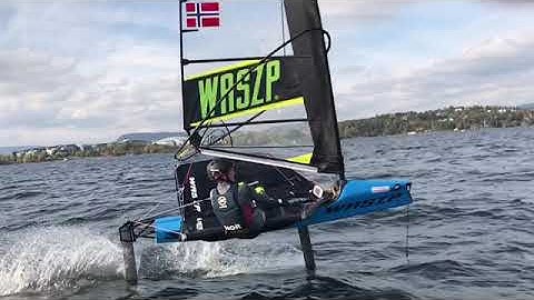 Waszp foiling jibes and technique
