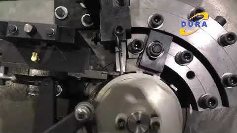 automatic high speed thread rolling machine for wire nails