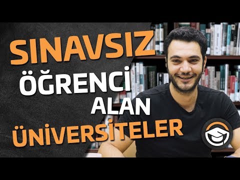 Video: Sınavsız çalışmak Için Nereye Gitmeli