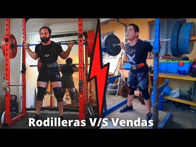 Vendas Rodilleras Powerlifting