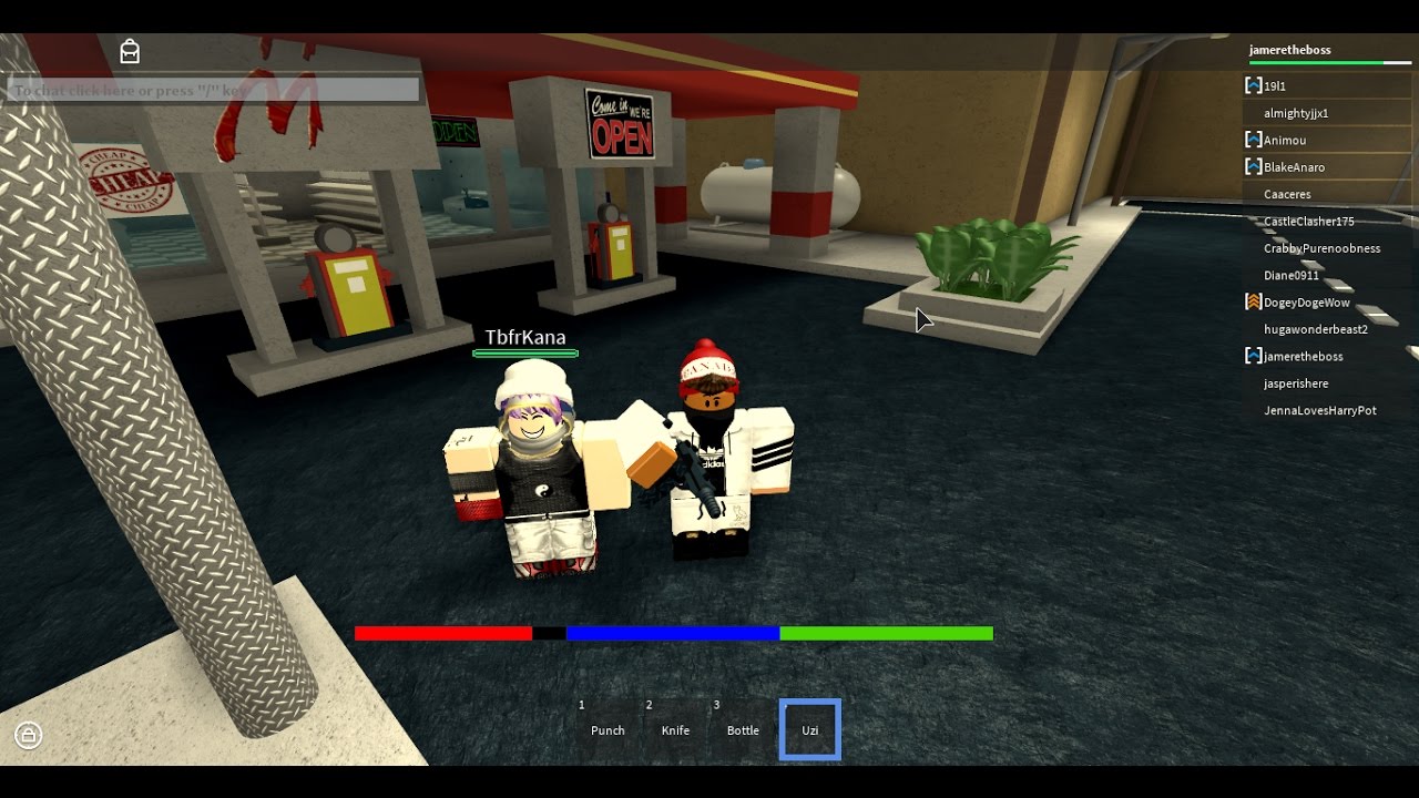 Where To Find The Uzi On The Street Roblox 2016 102216 - how to drag people on roblox the streets