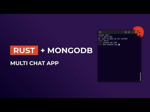 Multi Chat App With Rust And MongoDB