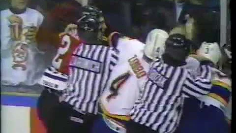 Michel Goulet / Bryan Marchment vs Rich Sutter