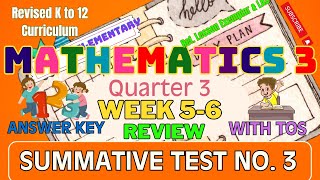 MATH 3 Q3 Summative Test No  3