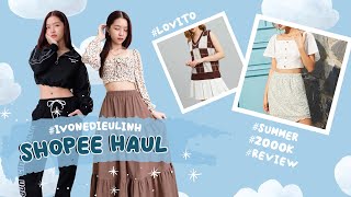 Shopee Haul - Chốt đơn một loạt đồ xinh giá rẻ từ Lovito | Ivone Diệu Linh
