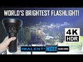 Worlds brightest flashlight  imalent ms32  200000 lumens