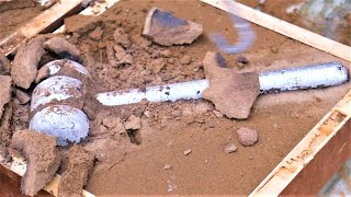 Casting Aluminium Hammer Using Molten Metal | Sand Casting |