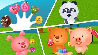 candy pop fun finger family family rhyme finger family songs