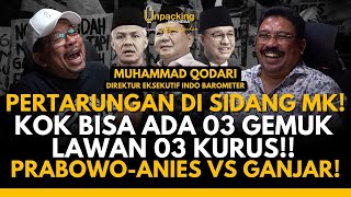 Pertarungan di Sidang MK! Kok Bisa ada 03 Gemuk Lawan 03 Kurus! Prabowo-Anies vs Ganjar! : M. Qodari