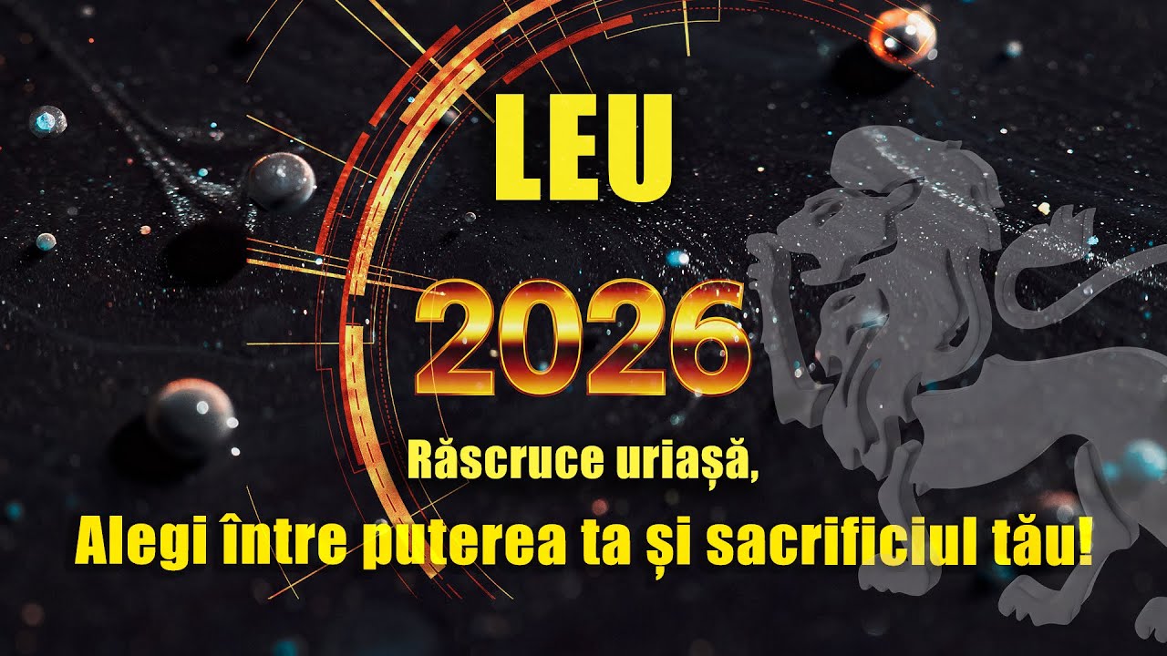 ♌LEU♌- Decizia pe care nu o mai poți amâna în 2026  🔥Destinul nu mai așteaptă!
