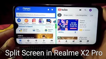 How To Split Screen in Realme X2 Pro 🔥