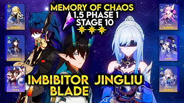 Dan Heng IL Blade & Hypercarry Jingliu | Memory of Chaos Stage 10 3 Stars | Honkai Star Rail 1.5
