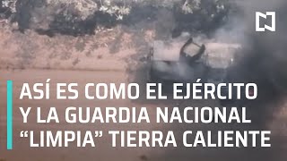 Ejército y Guardia Nacional se enfrentan al CJNG en Michoacán - En Punto