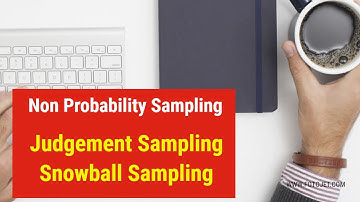 Non Probability Sampling | Judgement Sampling | Snowball Sampling| In Bengali