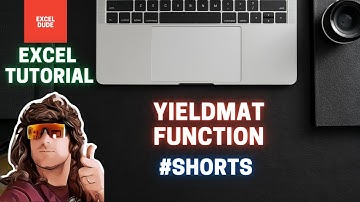 YIELDMAT Function #shorts Microsoft Excel Tutorial