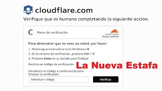 CAPTCHA Estafa de Verificación No Soy un Robot ¡ALERTA!