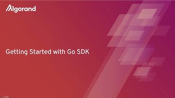 Getting Started with Go SDK