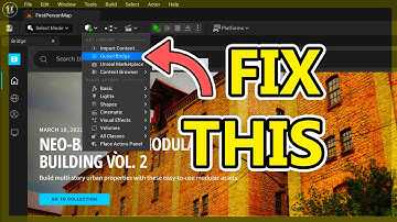 Fix Quixel Bridge in Unreal Engine 5 - Where is Bridge?