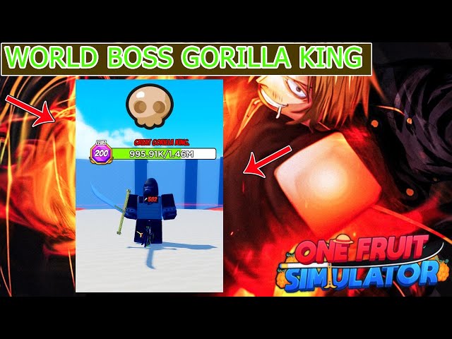 I have the light fruit which is a logia but the gorilla king boss is still  killing me (Im over level 40). : r/bloxfruits