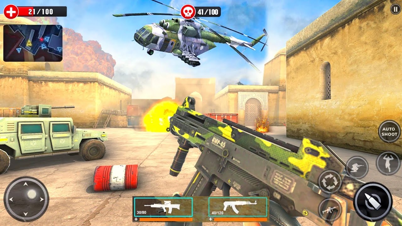 Commando Strike War Army Games Android Gameplay HD