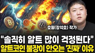 "한 번의 상승은 꼭 올겁니다" 알트코인 물렸다면 '꼭' 보세요 (호필 (장석호) 작가 / 4부)
