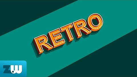 Inkscape Retro 3D Text Style