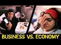 Flying Business VS Economy - First Class worth the $$$?