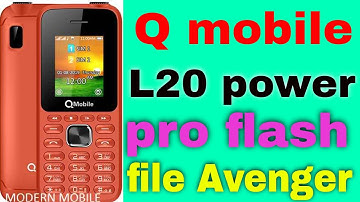 qmobile l20 power pro flash file Avenger