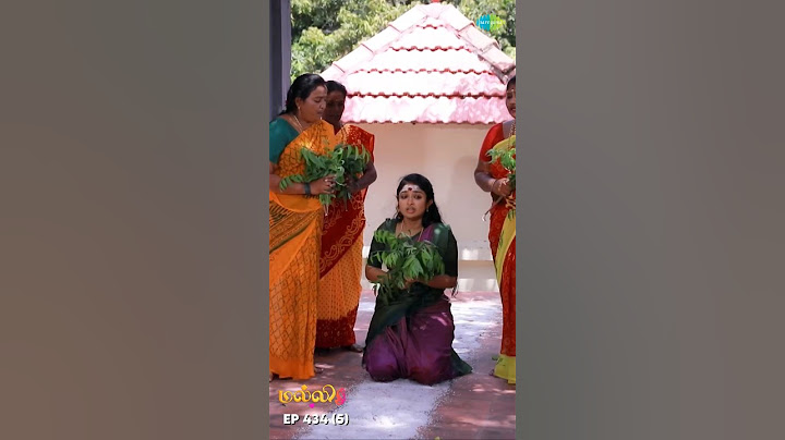 Malli Serial Shorts | Ep 434 - 5 | Nikitha | Vijay | Saregama TV Shows Tamil #shorts #ytshorts